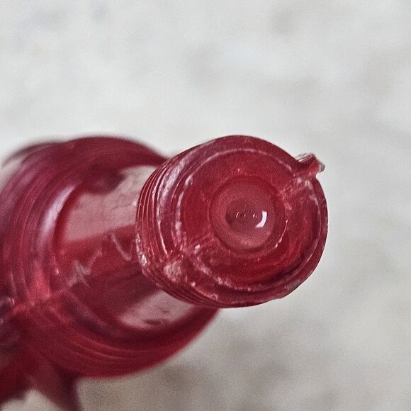 Vintage Park Plastics Toy Squirt Ray Water Gun Red Clear Plastic - Picture 9 of 11
